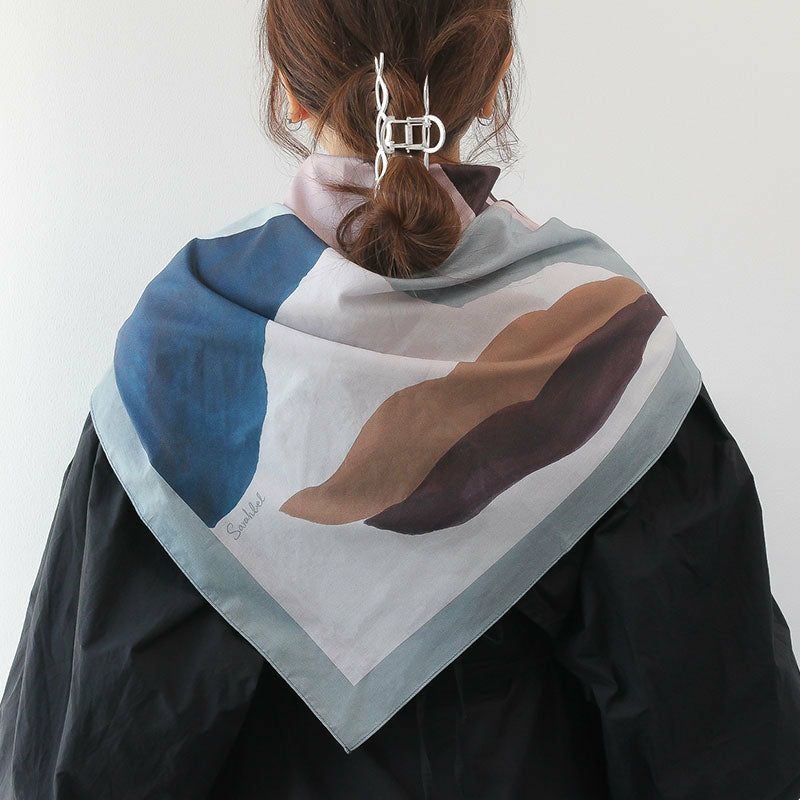 Sarahbel Cotton scarf Dracaena サラベル コットンスカーフ SAB-cot-scarf-dracaena