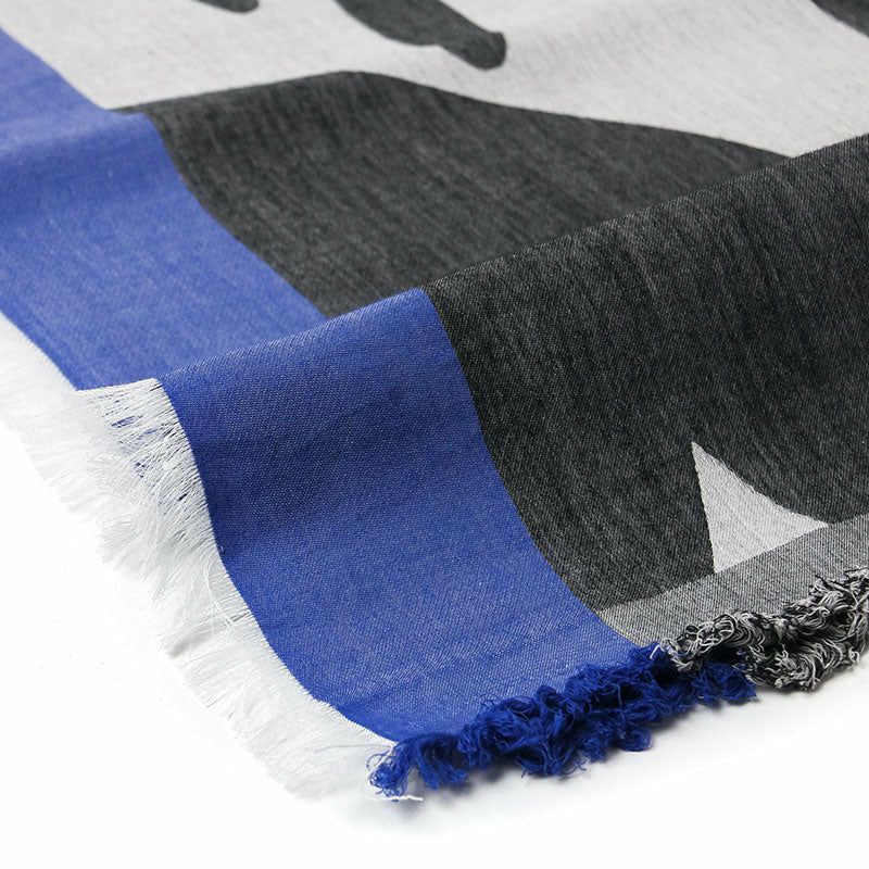 Sarahbel cotton stole Lake Blue サラベル コットンストール レイク ブルー SAB-cot-stole-lake-blue