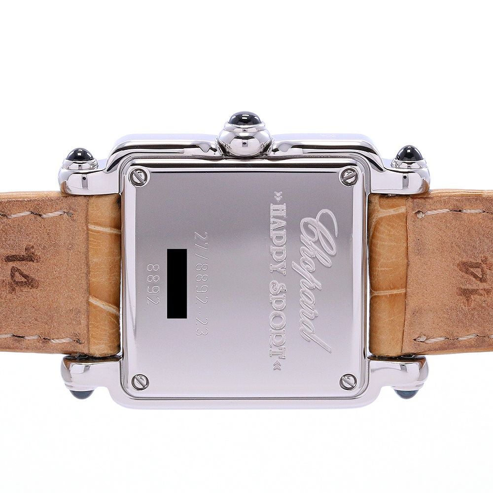 【中古】CHOPARD HAPPY SPORT SQUARE MINI ショパール ハッピースポーツ スクエアミニ 27/8892/23