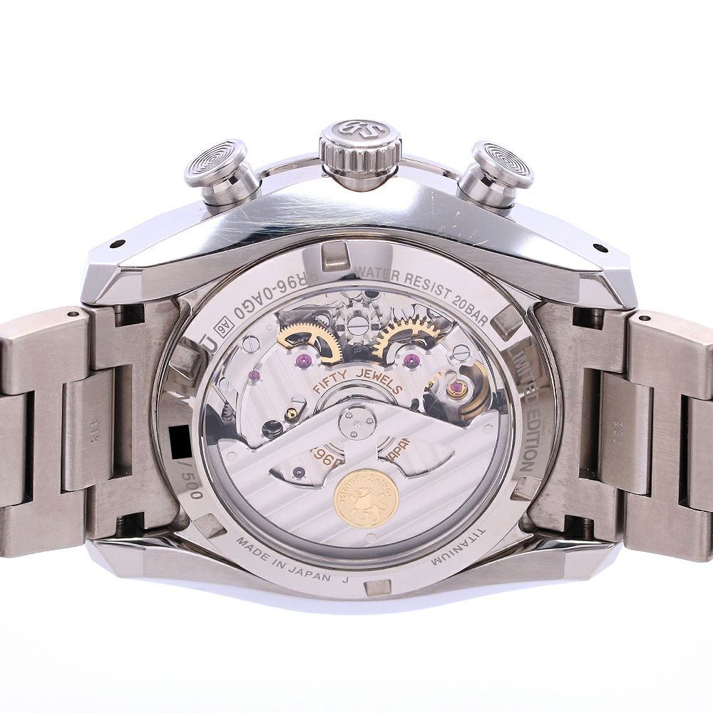 【中古】GRAND SEIKO SPORTS COLLECTION SPRING DRIVE 20TH ANNIVERSARY LIMITED TO 500 グランドセイコー スポーツコレクション スプリングドライブ20周年記念限定500本 SBGC231(9R96-0AG0)