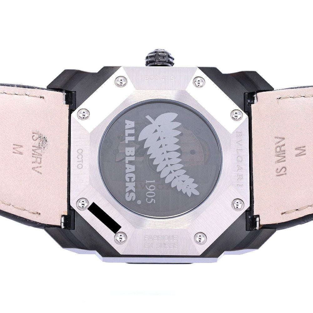 中古】BVLGARI OCTO ALL BLACKS ブルガリ オクト オールブラックス