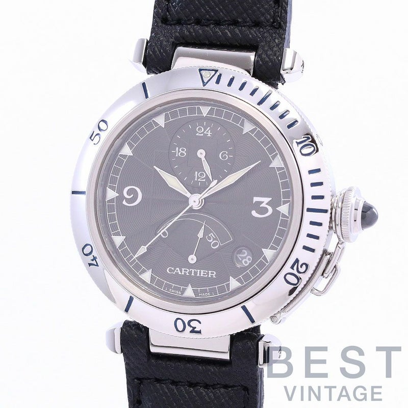 中古】CARTIER PASHA N950 GMT POWER RESERVE / PASHA DE CARTIER 