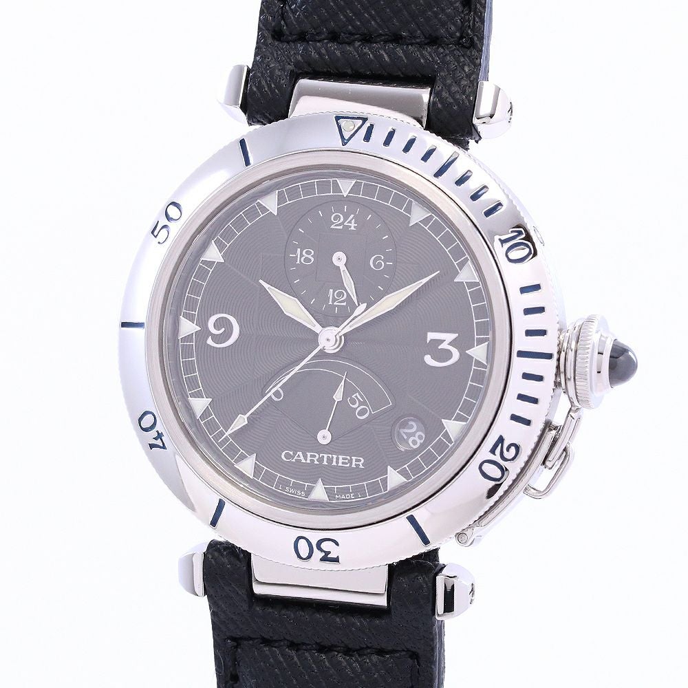 中古】CARTIER PASHA N950 GMT POWER RESERVE / PASHA DE CARTIER 中古】CARTIER PASHA N950 GMT POWER RESERVE / PASHA DE CARTIER