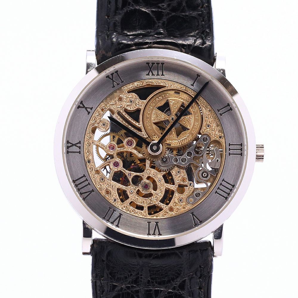 中古】VACHERON CONSTANTIN SKELETON ヴァシュロン・コンスタンタン