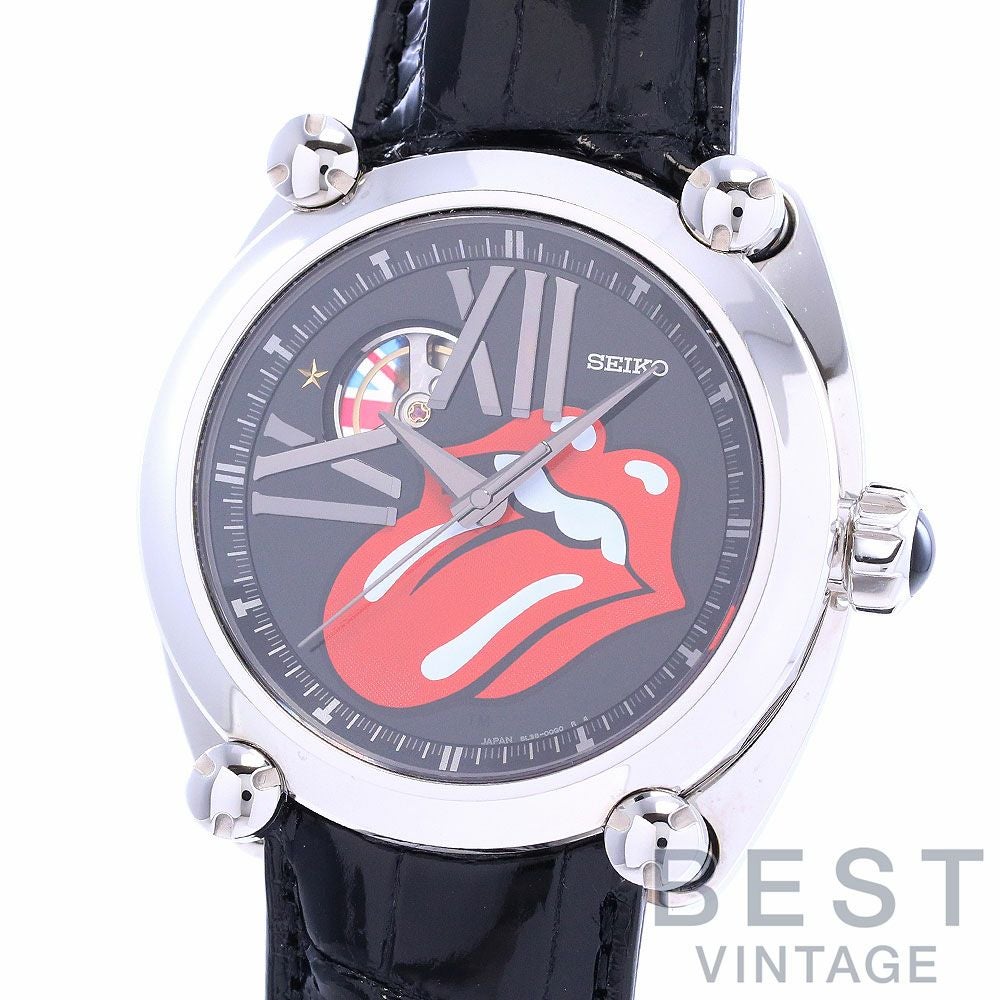 【中古】SEIKO GALANTE THE ROLLING STONES 50TH ANNIVERSARY MODEL セイコー ガランテ ザ・ローリング・ストーンズ 結成50周年記念モデル SBLL017 (8L38-00F0)