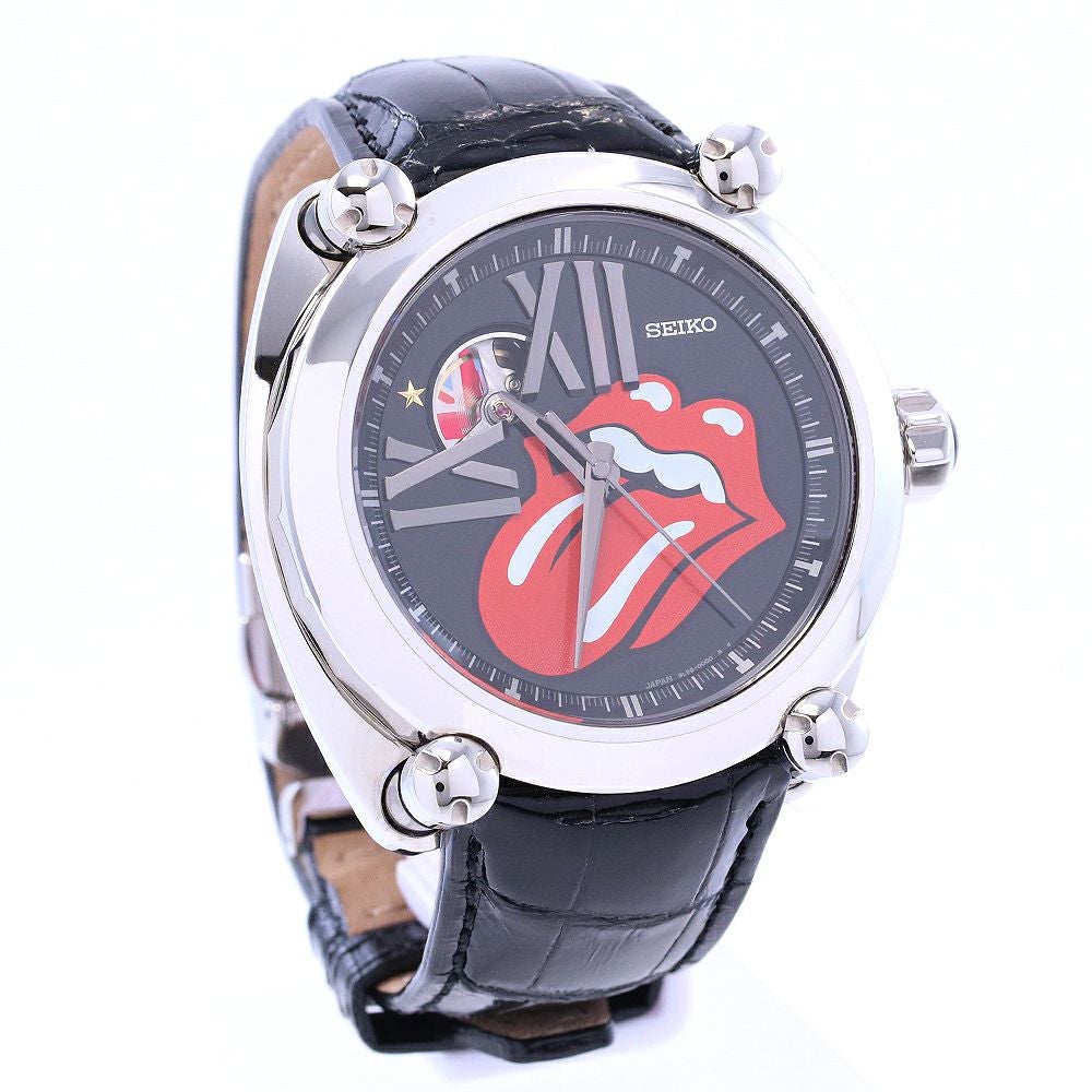【中古】SEIKO GALANTE THE ROLLING STONES 50TH ANNIVERSARY MODEL セイコー ガランテ ザ・ローリング・ストーンズ 結成50周年記念モデル SBLL017 (8L38-00F0)