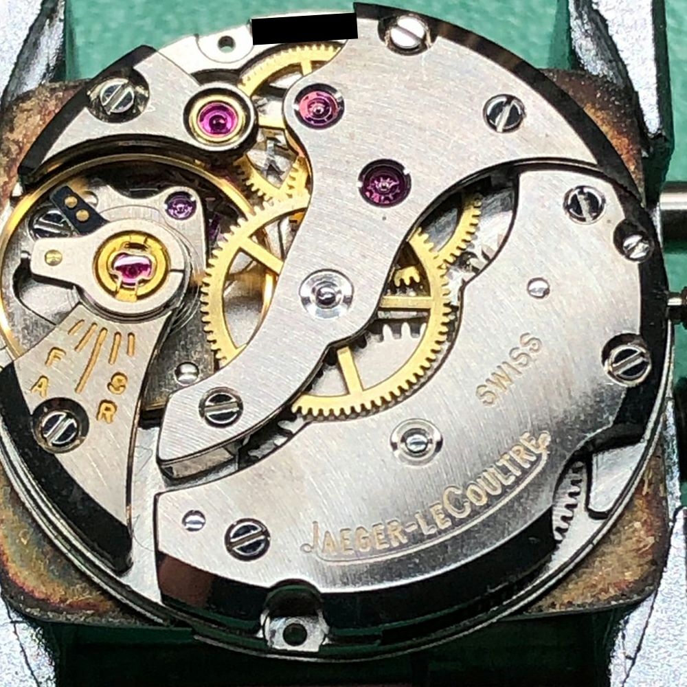 【中古】JAEGER-LECOULTRE VINTAGE SQUARE WATCH ジャガー・ルクルト ヴィンテージ スクエア ウォッチ 9128 21