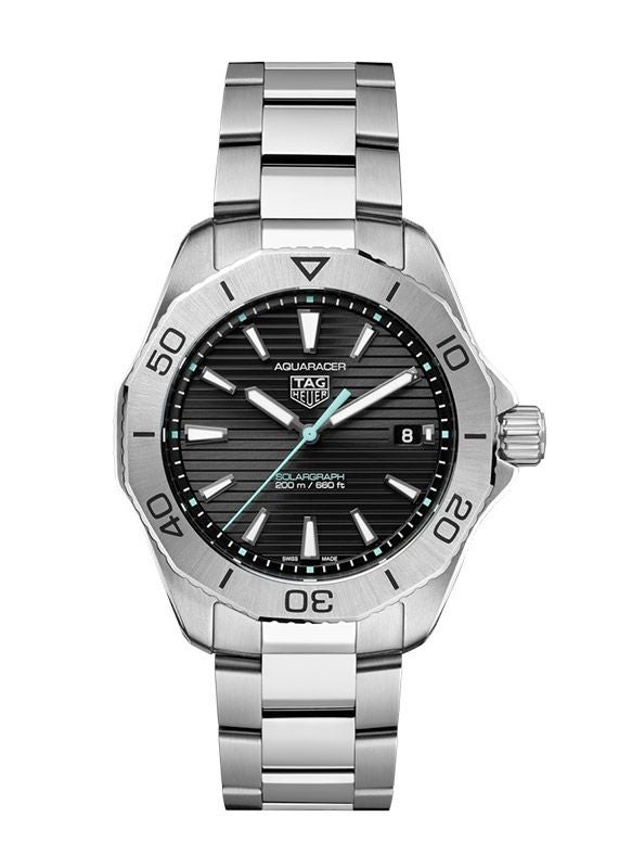 TAG Heuer タグホイヤープロフェッショナル200 シルバー クォーツ TAG Heuer AQUARACER PROFESSIONAL 200 SOLAR GRAPH タグ・ホイヤー