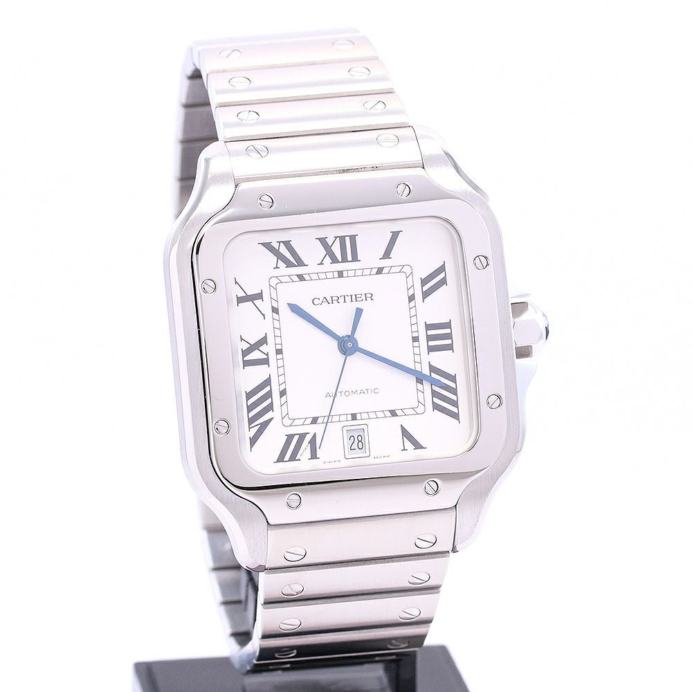 中古】CARTIER SANTOS DE CARTIER WATCH LARGE MODEL カルティエ