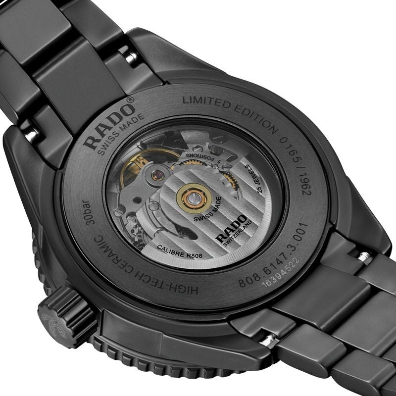 Classico チャコールグレー ラプトップス RADO Captain Cook High-Tech Ceramic Limited Edition ラドー