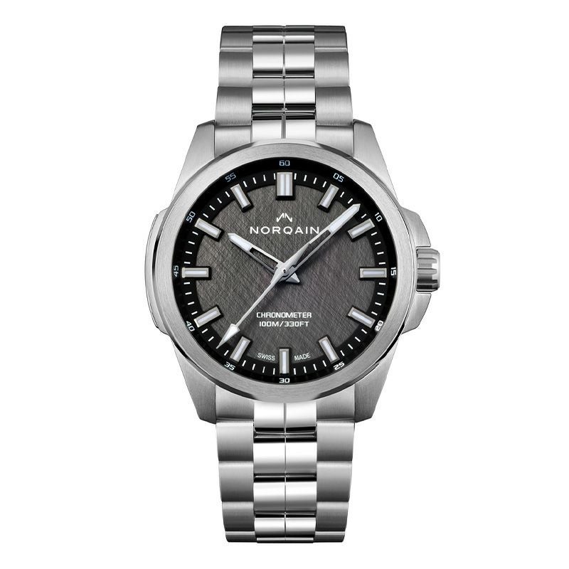 ノリ造（感謝）/2 NORQAIN INDEPENDENCE JP BLACK SCRATCH 42MM ノルケイン インディペン