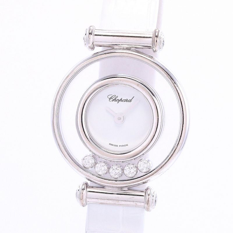 あきおDWE③ Chopard 204780-0003 Rose gold and Stainless steel White Hong Kong