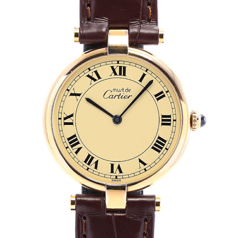 カルティエ (CARTIER) マスト ヴァンドーム ヴェルメイユ ゴールド Cartier】カルティエ『マストヴァンドーム ヴェルメイユ LM』W1009754