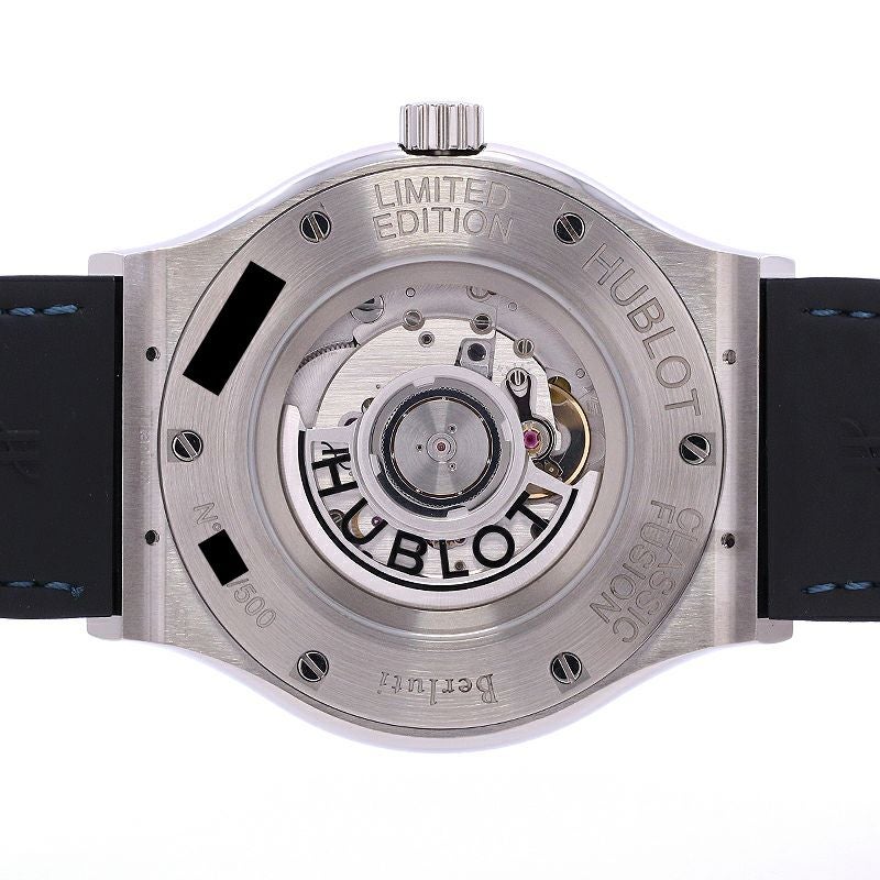 中古】HUBLOT CLASSIC FUSION BERLUTI SCRITTO OCEAN BLUE LIMITED