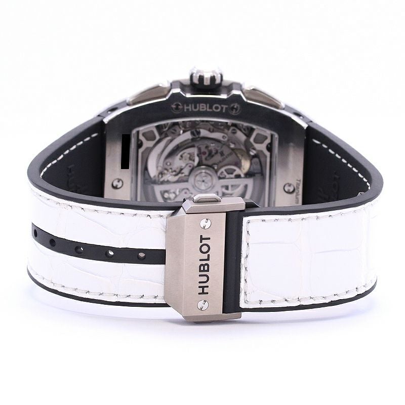 Hublot Big Bang バージョンクォーツ時計（傷あり中古品付属品無し） 中古】HUBLOT SPIRIT OF BIG BANG TITANIUM WHITE DIAMOND JAPAN