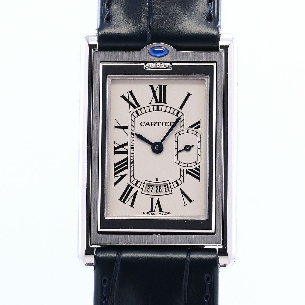 中古】CARTIER TANK BASCULANTE EXTRA-LARGE MODEL カルティエ タンク