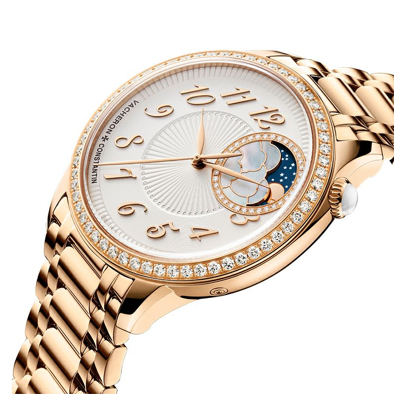 VACHERON CONSTANTIN EGERIE MOON PHASE ヴァシュロン・コンスタンタン エジェリームーンフェイズ 8005F/120R-H002