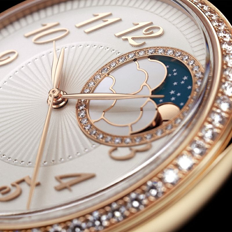 VACHERON CONSTANTIN EGERIE MOON PHASE ヴァシュロン・コンスタンタン エジェリームーンフェイズ 8005F/120R-H002