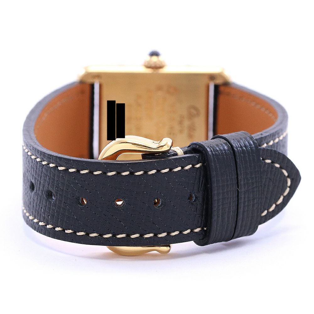 【中古】CARTIER MUST TANK SMALL MODEL VERMEIL カルティエ マストタンクSM ヴェルメイユ W1003153