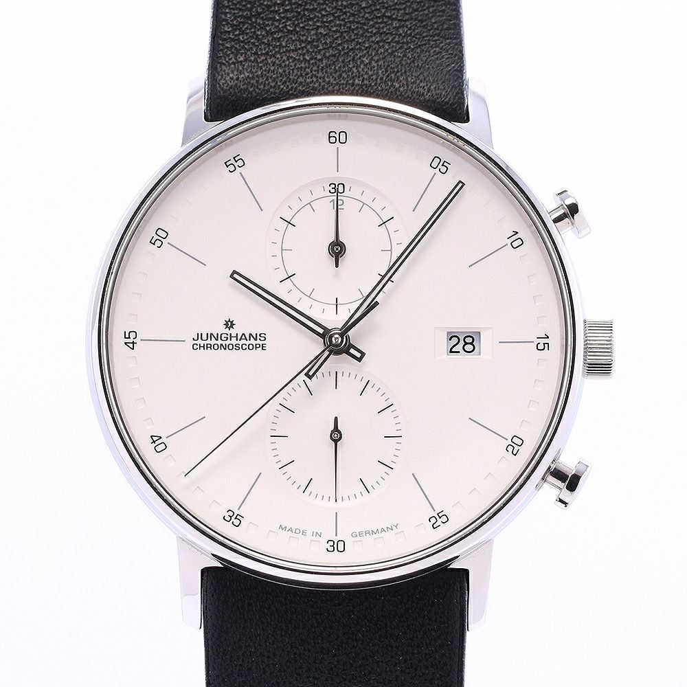 【中古】JUNGHANS FORM C CHRONOGRAPH ユンハンス フォーム C クロノグラフ 041/4770.00