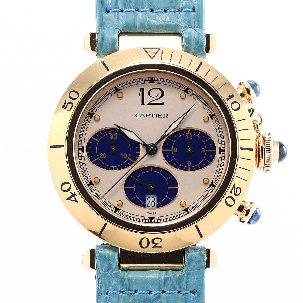 中古】CARTIER PASHA CHRONOGRAPH / PASHA DE CARTIER PLONGEUR WATCH