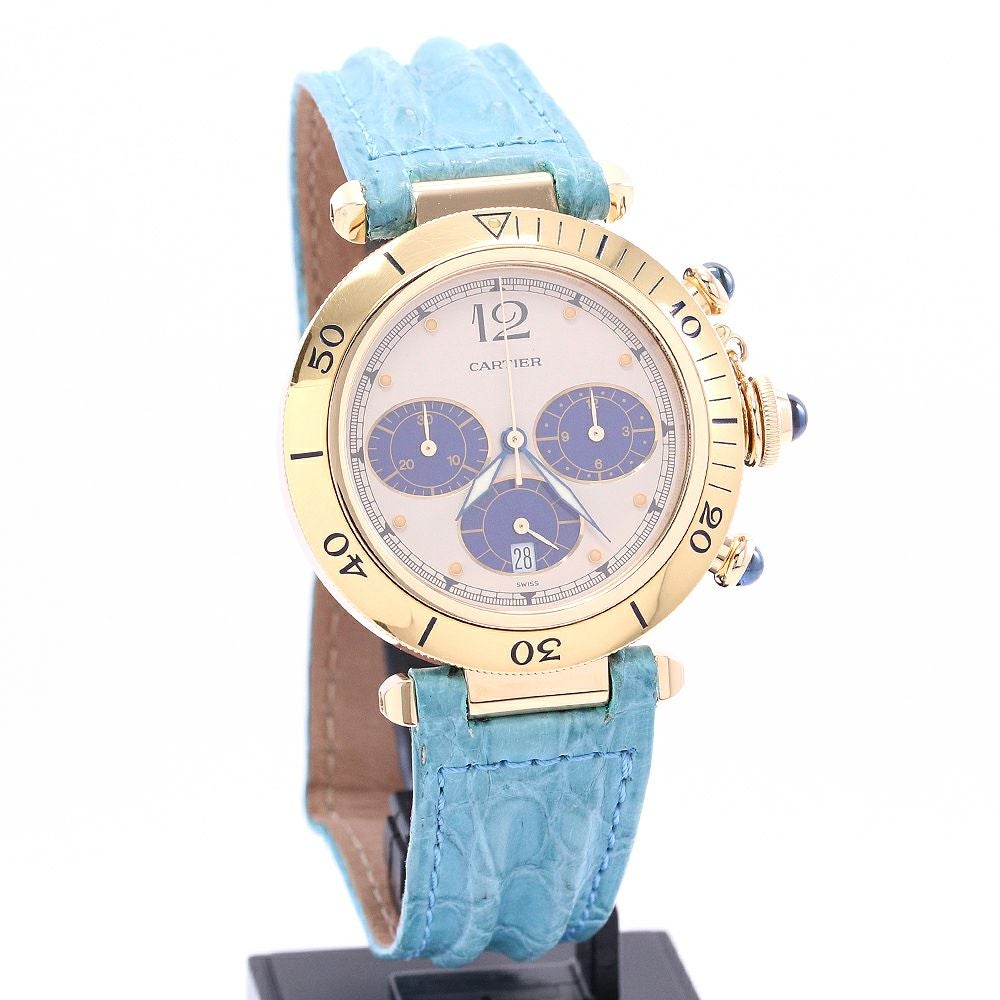 中古】CARTIER PASHA CHRONOGRAPH / PASHA DE CARTIER PLONGEUR WATCH