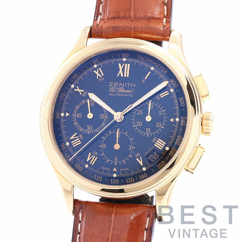 【中古】ZENITH EL PRIMERO CHRONOGRAPH ゼニス エル・プリメロ クロノグラフ 30.0500.400/21