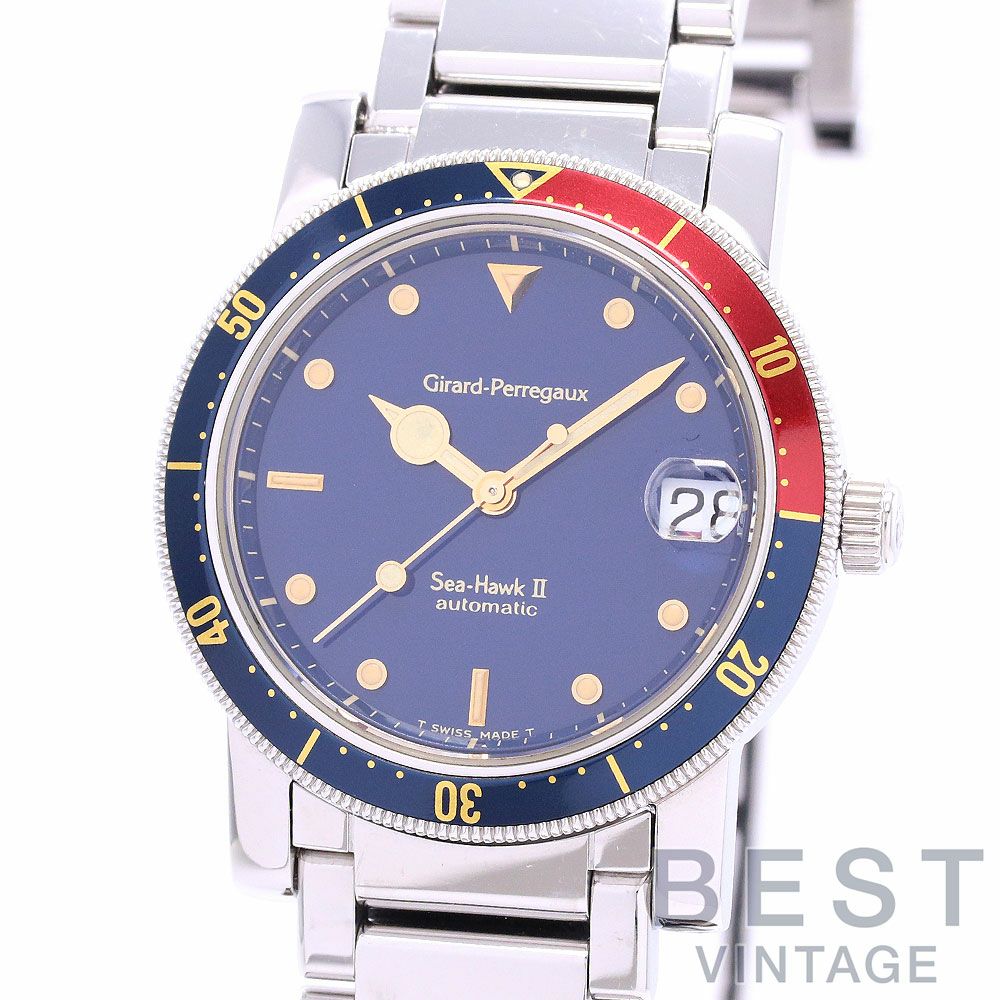 【中古】GIRARD-PERREGAUX SEA-HAWK II ジラール・ペルゴ シーホークII 77530.1.11.440
