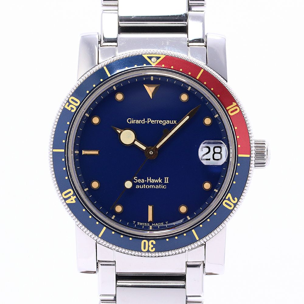 【中古】GIRARD-PERREGAUX SEA-HAWK II ジラール・ペルゴ シーホークII 77530.1.11.440