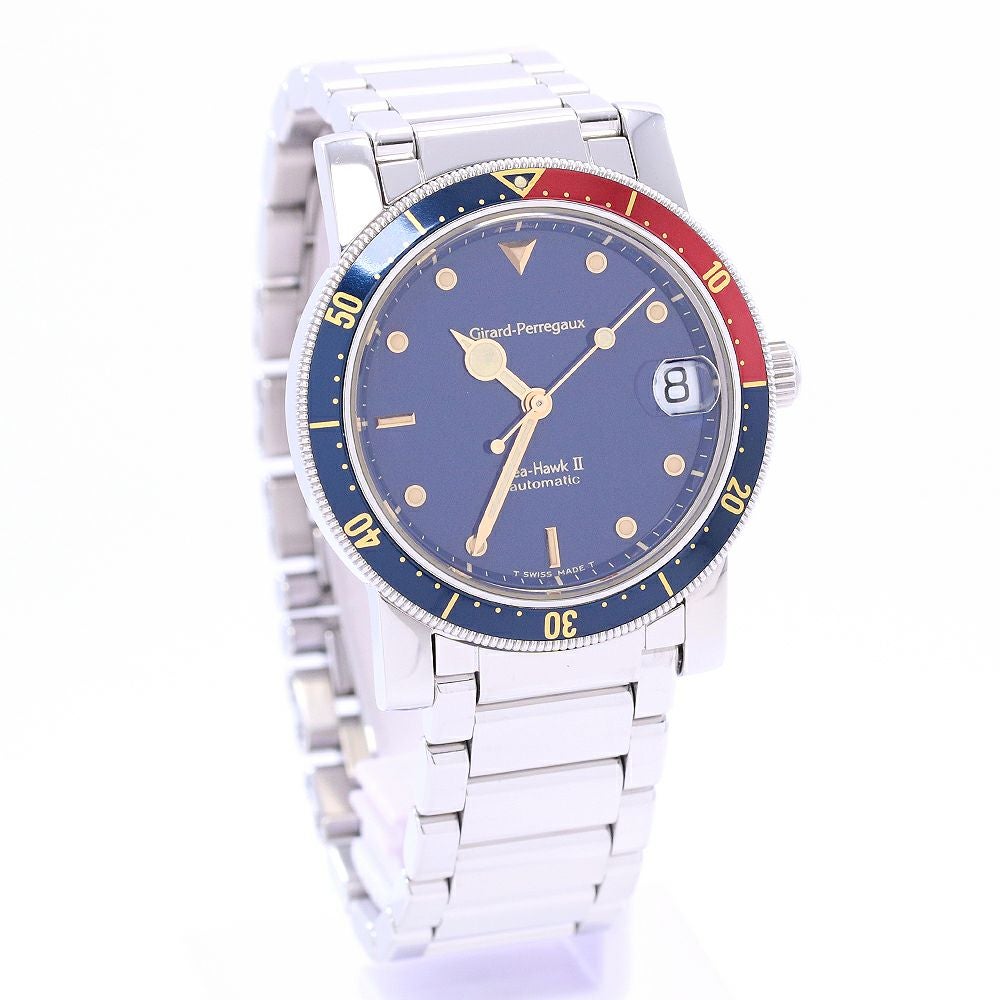 【中古】GIRARD-PERREGAUX SEA-HAWK II ジラール・ペルゴ シーホークII 77530.1.11.440