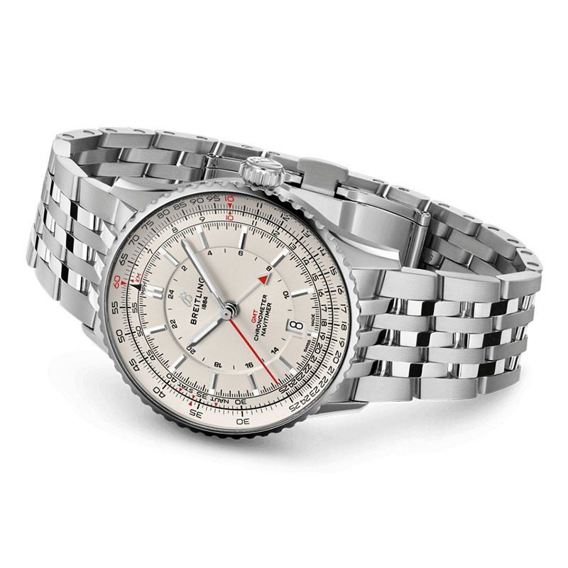 ブライトリング ナビタイマー オートマチック GMT 41 A32310211G1A1