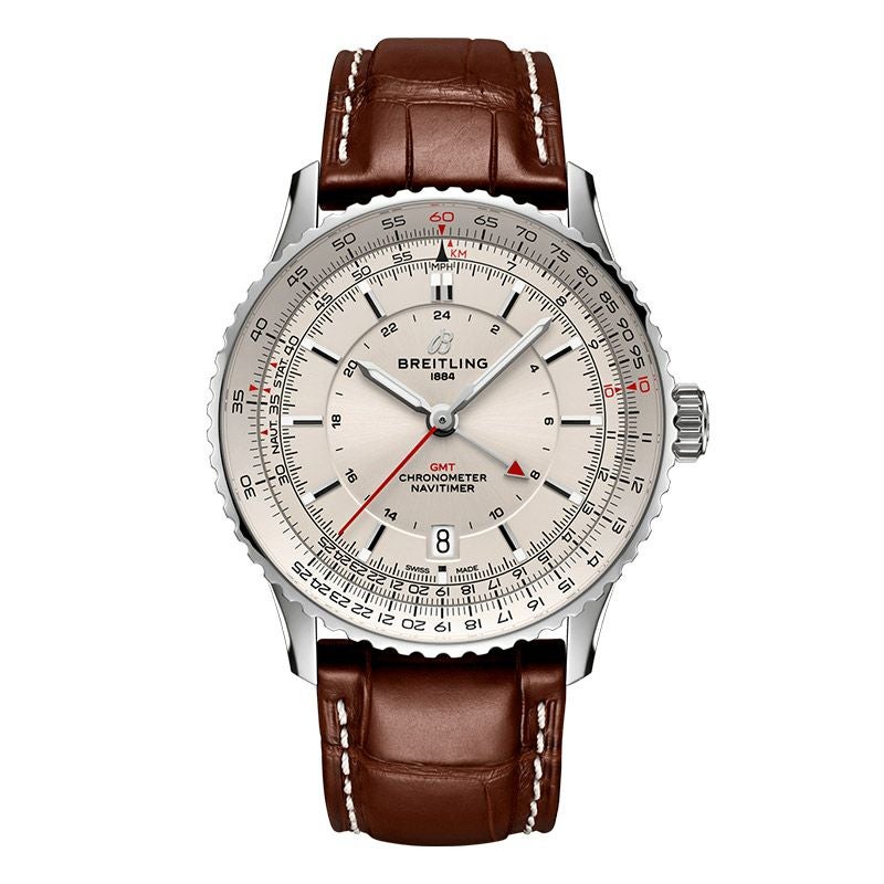 ブライトリング ナビタイマー オートマチック GMT 41 A32310211G1P1