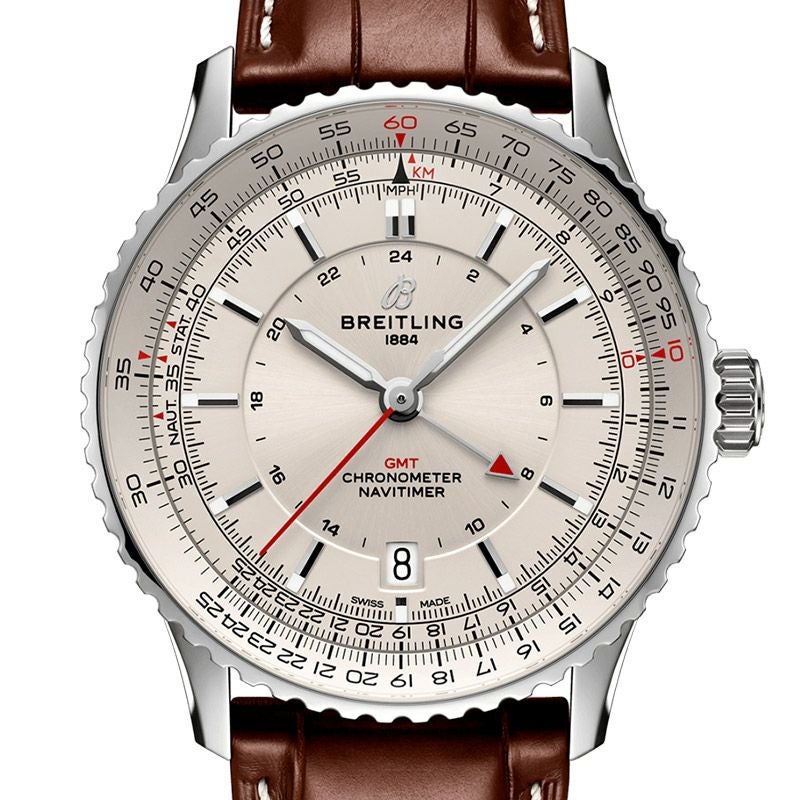 ブライトリング ナビタイマー オートマチック GMT 41 A32310211G1P1
