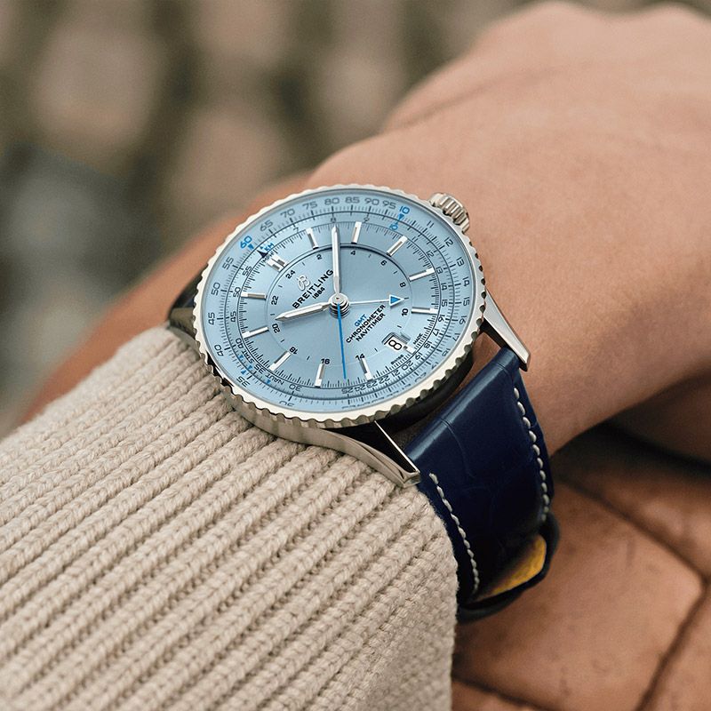 ブライトリング置き時計 BREITLING NAVITIMER AUTOMATIC GMT 41 ブライトリング ナビタイマー
