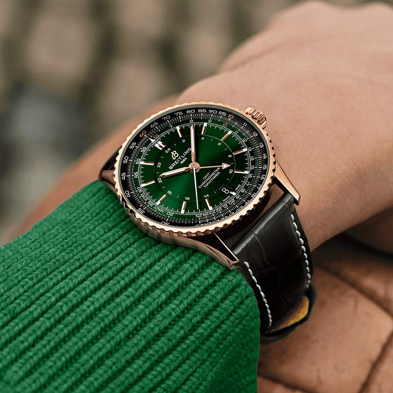 ブライトリング ナビタイマー オートマチック GMT 41 R32310251L1P1