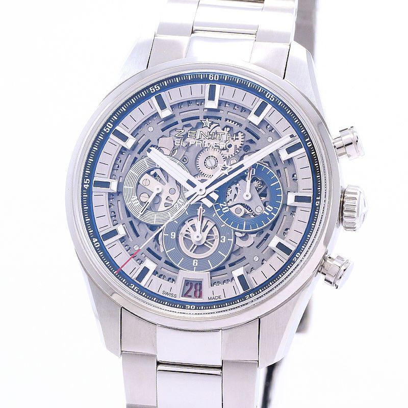 【中古】ZENITH CHRONOMASTER EL PRIMERO FULL OPEN 42MM ゼニス クロノマスター エル・プリメロ フルオープン 42MM 03.2081.400/78.M2040