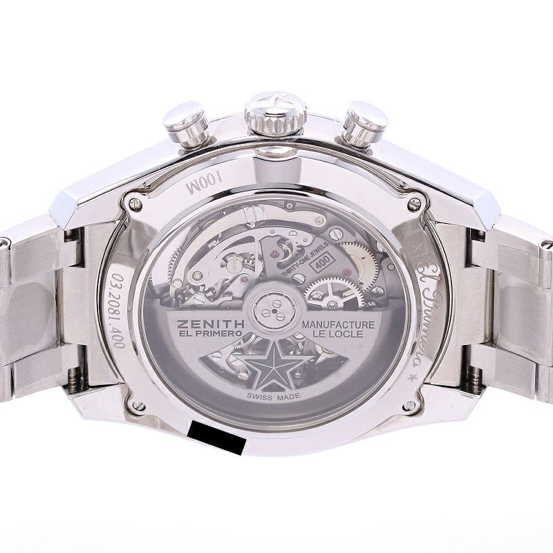 【中古】ZENITH CHRONOMASTER EL PRIMERO FULL OPEN 42MM ゼニス クロノマスター エル・プリメロ フルオープン 42MM 03.2081.400/78.M2040