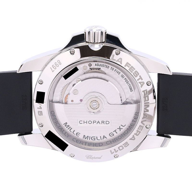 【中古】CHOPARD MILLE MIGLIA GRAN TURISMO XL CHRONOMETER "LA FESTA PRIMAVERA 2011" LIMITED  ショパール ミッレミリア グランツーリズモ XL クロノメーター "ラ フェスタ プリマベラ 2011" 15本限定 168997-3027