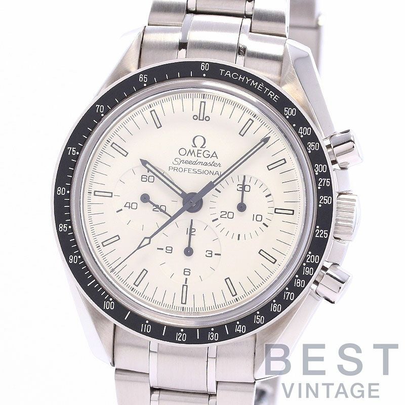 中古】OMEGA SPEEDMASTER PROFESSIONAL MOONWATCH ITALIAN ALBINO