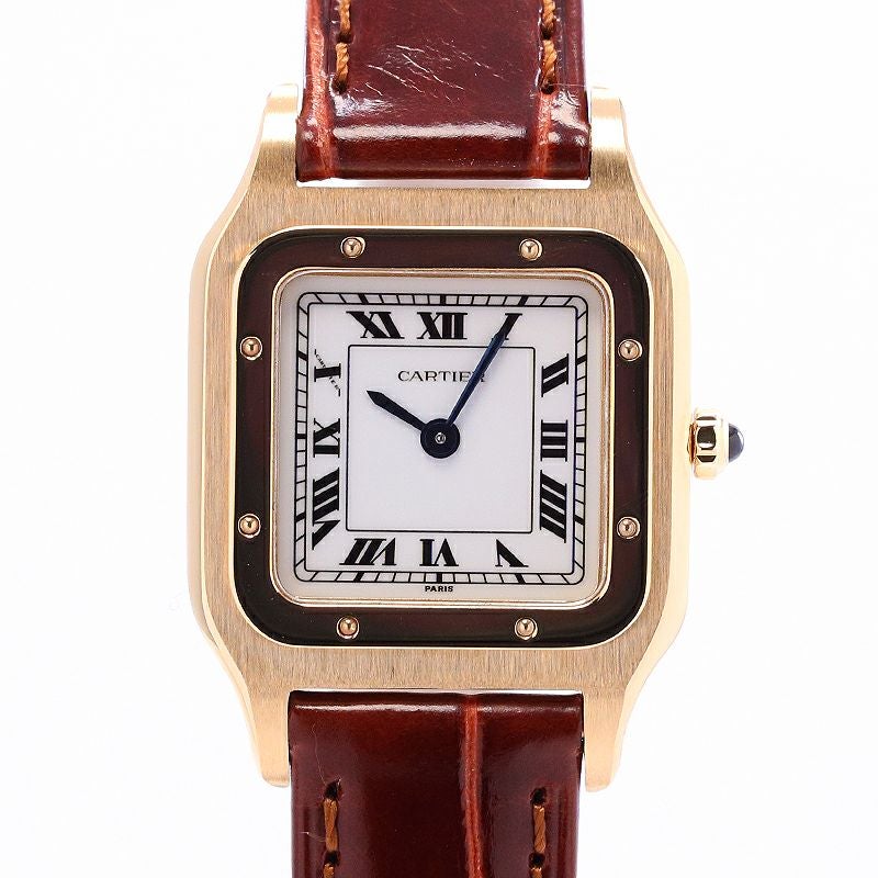 中古】CARTIER SANTOS DUMONT SMALL MODEL カルティエ サントス