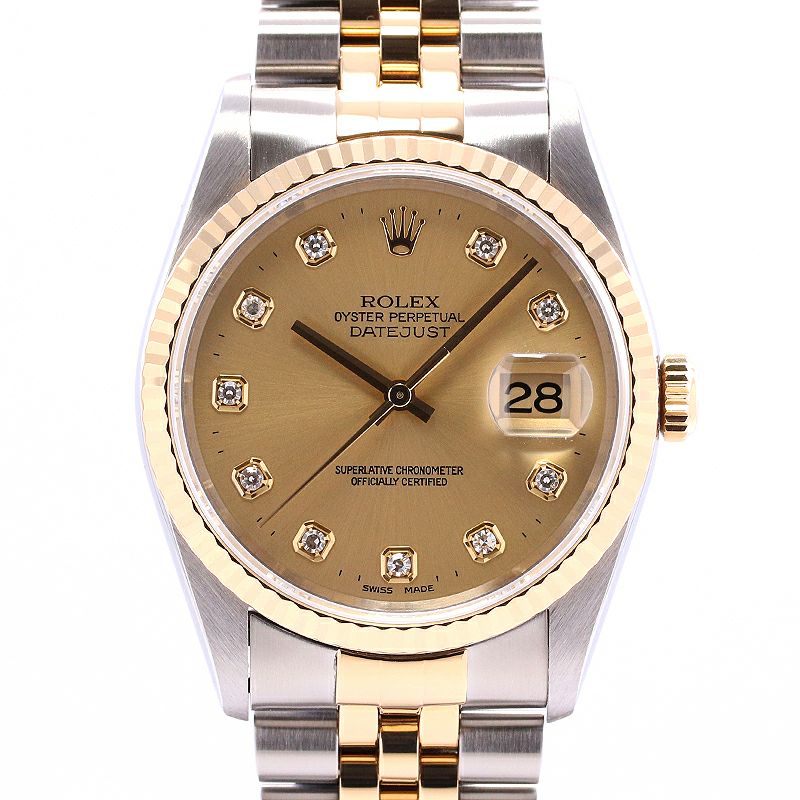 中古】ROLEX DATEJUT 36 ロレックス デイトジャスト 36 16233G