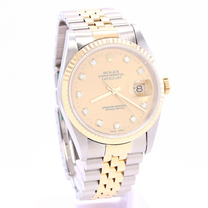 中古】ROLEX DATEJUT 36 ロレックス デイトジャスト 36 16233G
