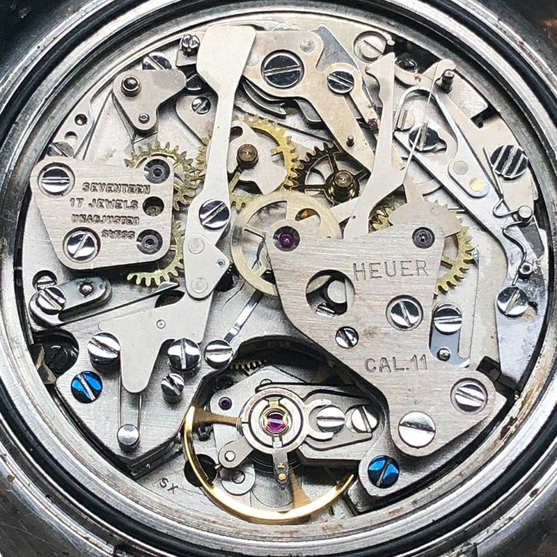 年末まで限定値下 美品♪デビアス SS フルダイヤウォッチ 定価198万円 中古】HEUER AUTAVIA GMT 1163 2nd EXECUTION ホイヤー オータヴィア