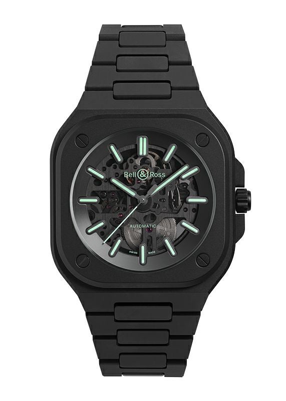 Bell ＆ Ross BR 05 SKELETON BLACK LUM CERAMIC ベル＆ロス BR 05 スケルトン ブラック ラム セラミック BR05A-BLM-SKCE/SCE