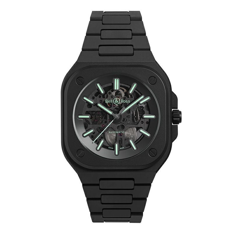 Bell ＆ Ross BR 05 SKELETON BLACK LUM CERAMIC ベル＆ロス BR 05