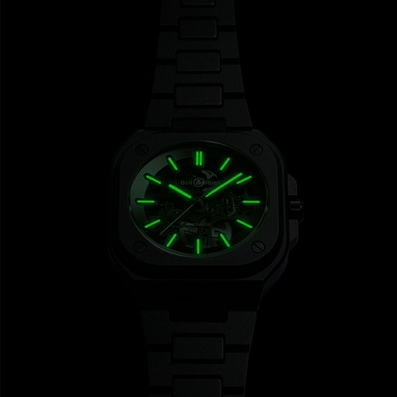 Bell ＆ Ross BR 05 SKELETON BLACK LUM CERAMIC ベル＆ロス BR 05 スケルトン ブラック ラム セラミック BR05A-BLM-SKCE/SCE