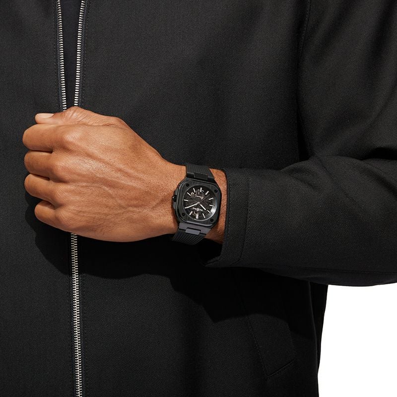 Bell ＆ Ross BR 05 SKELETON BLACK CERAMIC ベル＆ロス BR 05