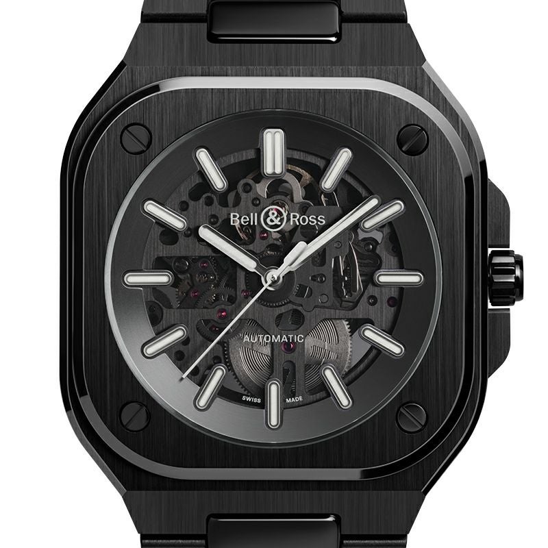 Bell ＆ Ross BR 05 SKELETON BLACK CERAMIC ベル＆ロス BR 05