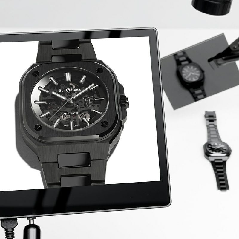 Bell ＆ Ross BR 05 SKELETON BLACK CERAMIC ベル＆ロス BR 05 スケルトン ブラック セラミック BR05A-BL-SKCE/SCE