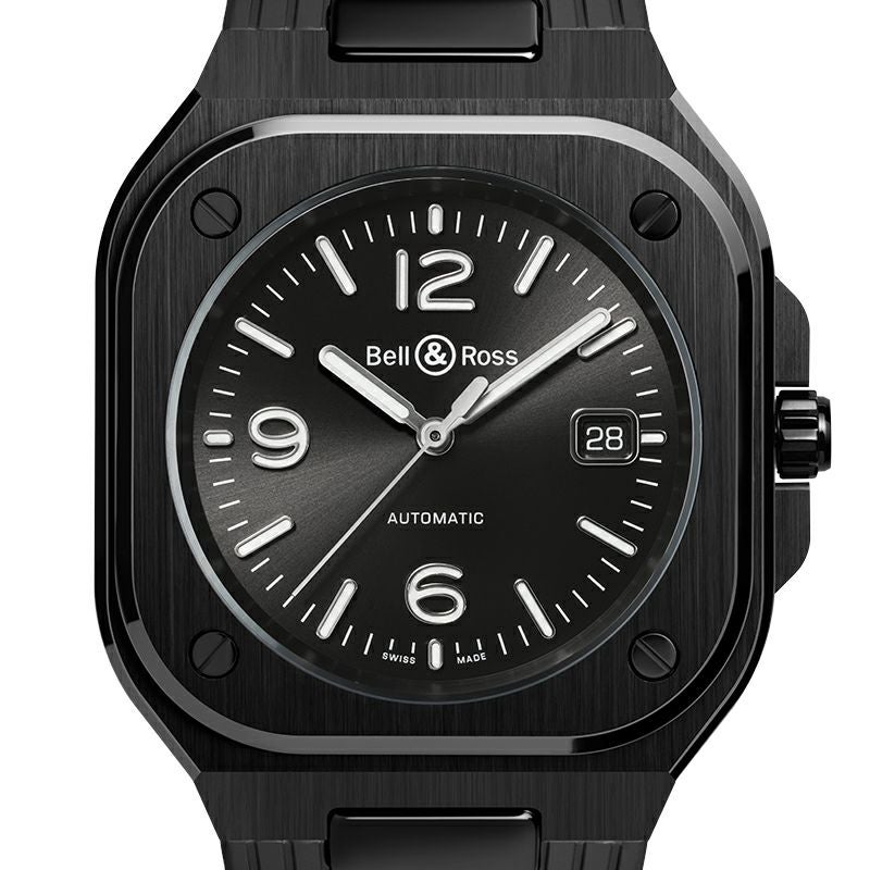Bell & Ross BR 05 BLACK CERAMIC ベル&ロス BR 05 ブラック Bell & Ross BR 05 BLACK CERAMIC ベル&ロス BR 05 ブラック